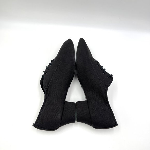 7W 7 WIDE Capezio Womens BR74 Practice Cuban Ballroom Dance‎ Shoes Heels - Picture 7 of 11